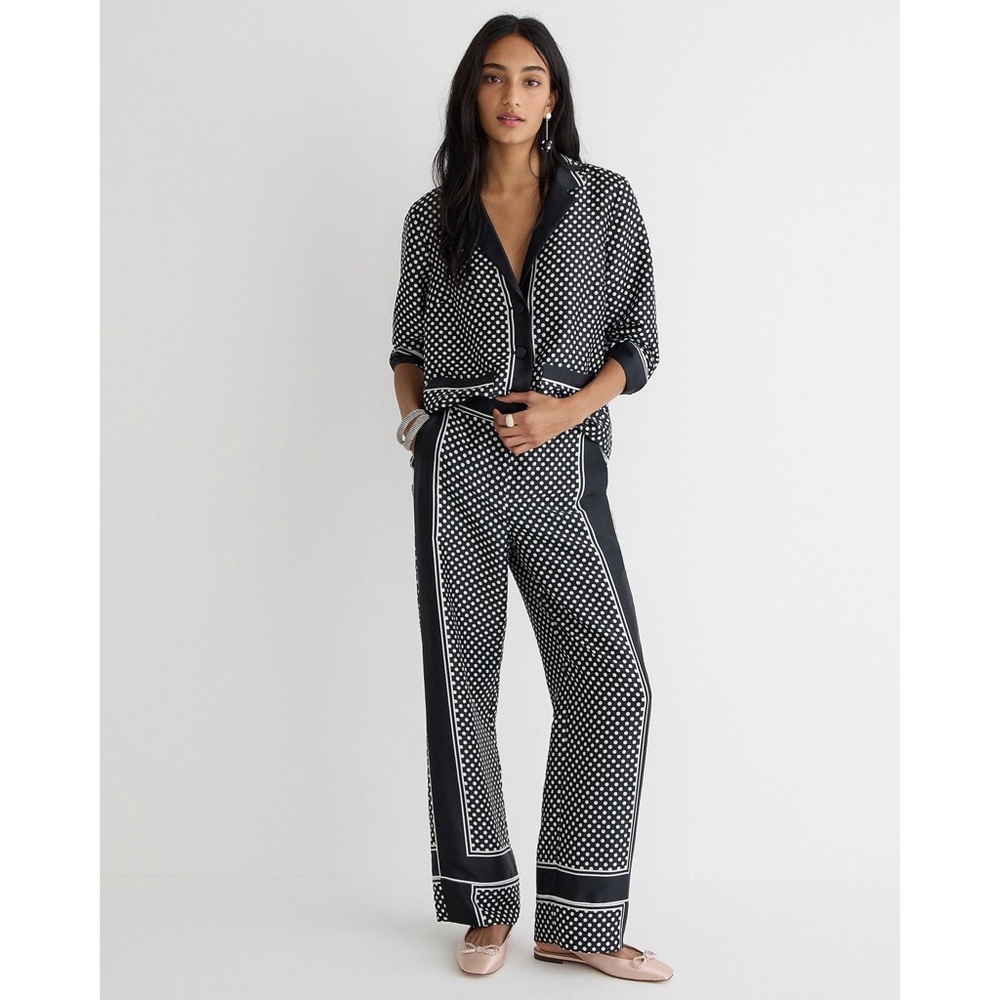 BRAND NEW J. Crew X Marie Marot Silk Top